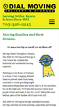 Mobile Screenshot of dialdeliverymoving.com